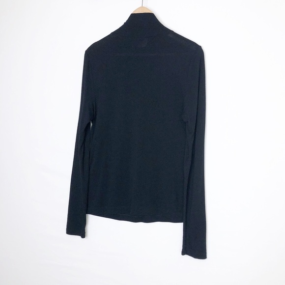 Rag & Bone black turtle neck lightweight top - Picture 5 of 9